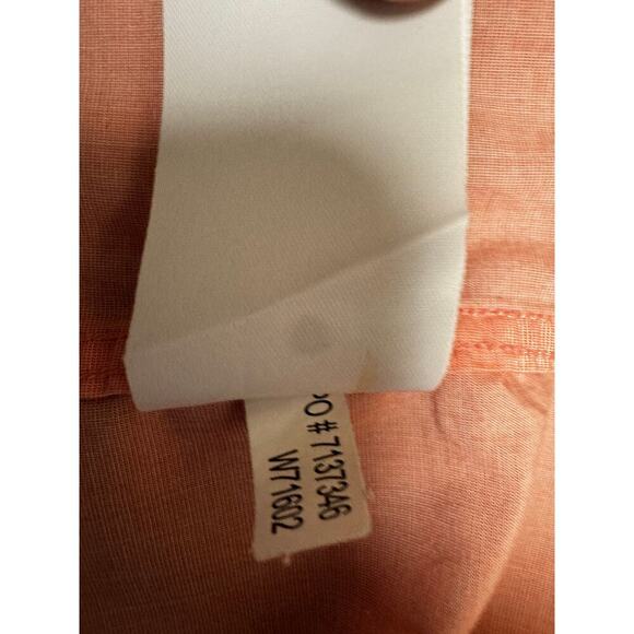 Nautical Coral Denim Shirt size Medium Slim Fit - Picture 4 of 6